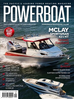 cover image of Pacific PowerBoat Magazine